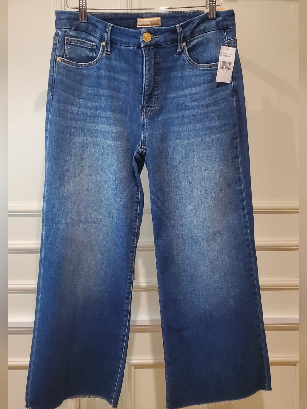 NWT Kut From The Kloth High-Rise MEG Fab AB Wide Leg Women’s Jeans Size 6 - Picture 2 of 13